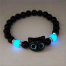 Matching Bracelets Couples Women Men Luminous Cute Cat Friendship Bracelete Model Black Matching Bracelets Couples Women Men Luminous Cute Cat Friendship Bracelete Model Black