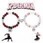 Stitch Spider-Man Heart Matching Magnets Attract Charm Bracelets, Best Model Disnery Bracelet