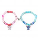 Stitch Spider-Man Heart Matching Magnets Attract Charm Bracelets, Best Model Stitch Bracelet
