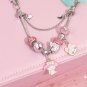 Cartoon Character Kuromi Melody Adjustable Size Handmade Bracelet Anime Model Melody