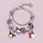 Cartoon Character Kuromi Melody Adjustable Size Handmade Bracelet Anime Model kuromi