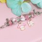 Cartoon Character Kuromi Melody Adjustable Size Handmade Bracelet Anime Model kuromi