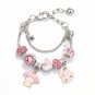 Cartoon Character Kuromi Melody Adjustable Size Handmade Bracelet Anime Model kuromi