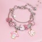 Cartoon Character Kuromi Melody Adjustable Size Handmade Bracelet Anime Model kuromi