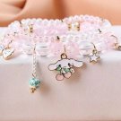 1PCS Kawaii Anime Sanrio Kuromi My Melody Bracelet Cinnamoroll Crystal Beads Model A13