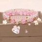 1PCS Kawaii Anime Sanrio Kuromi My Melody Bracelet Cinnamoroll Crystal Beads Model A13