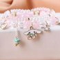 1PCS Kawaii Anime Sanrio Kuromi My Melody Bracelet Cinnamoroll Crystal Beads Model A12