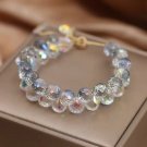 New Transparent Crystal Bracelet for Children Fashion Shiny Stone Beads Model LBU