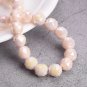 6mm 8mm 10mm Round Shape Coloful Plated Faceted Crystal Glass Loose Beads Model Pink
