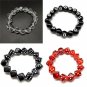 Colorful Acrylic Dice Beads Stretch Bracelets Funny Game Lucky Dice Bracelets Model Transparent
