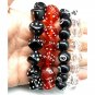 Colorful Acrylic Dice Beads Stretch Bracelets Funny Game Lucky Dice Bracelets Model Red