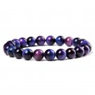 New Fashion Real Natural Tiger Eye Stone Bracelet 8mm Round Polished Stone Model 3 New Fashion Real Natural Tiger Eye Stone Bracelet 8mm Round Polished Stone Model 3