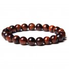 New Fashion Real Natural Tiger Eye Stone Bracelet 8mm Round Polished Stone Model 7 New Fashion Real Natural Tiger Eye Stone Bracelet 8mm Round Polished Stone Model 7