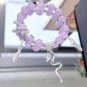 New Rouge Broken Butterfly Bracelets for Women Sweet Elastic Snake Tassels Model 05