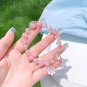 Cute Popcorn Crystal Beaded Women Bracelet Daisy Flower Pendant Fashion Model mix color