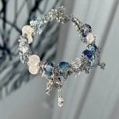 Niche Design Super Fairy Butterfly Bracelet for Women Sweet Green Bead Tassels Model BR24Y0857