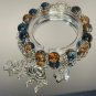 Niche Design Super Fairy Butterfly Bracelet for Women Sweet Green Bead Tassels Model BR24Y0252