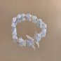 Niche Design Super Fairy Butterfly Bracelet for Women Sweet Green Bead Tassels Model BR24Y0252