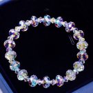 New AB Crystal Beaded Bracelets Women Sweet Temperament Handwork Model B47 New AB Crystal Beaded Bracelets Women Sweet Temperament Handwork Model B47