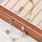 FlyMango Colorful Natural Stone Beads Chain Bracelet for Women Trendy Bohemia Model B24106GAmethyst