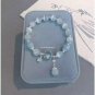 Imitation Opal Crystal Beaded Bracelet Fashion Light Luxury Elastic Bangle Model M286