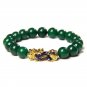 Fengshui Pixiu Bracelet Natural Obsidian Stone Beads Bracelets For Women Men Model Pink Zebra