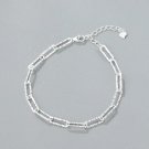 Niche Design Star Chain Tassel Bracelet for Women Fantasy Blue Crystal Beads Model Style 08