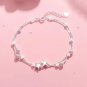 Niche Design Star Chain Tassel Bracelet for Women Fantasy Blue Crystal Beads Model Style 03