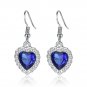 2025 New 3PCS Blue and Red Love Women's Necklace+Earrings+Bracelet Love Model XL005 Bracelet