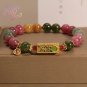 Natural Jade Agate Bracelet 18K Gold Plated Exquisite Flower Design Young Girls Model 7