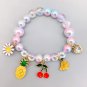 Children Beads Bracelets for Kids Elephant Rabbit Cartoon Pendant Beads Model 13