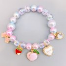 Children Beads Bracelets for Kids Elephant Rabbit Cartoon Pendant Beads Model 15