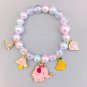 Children Beads Bracelets for Kids Elephant Rabbit Cartoon Pendant Beads Model 15