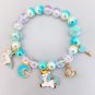 Children Beads Bracelets for Kids Elephant Rabbit Cartoon Pendant Beads Model 26