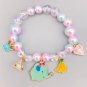 Children Beads Bracelets for Kids Elephant Rabbit Cartoon Pendant Beads Model 5