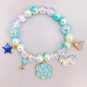 Children Beads Bracelets for Kids Elephant Rabbit Cartoon Pendant Beads Model 4
