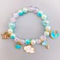 Children Beads Bracelets for Kids Elephant Rabbit Cartoon Pendant Beads Model 4