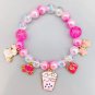 Children Beads Bracelets for Kids Elephant Rabbit Cartoon Pendant Beads Model 9