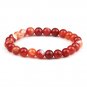 Classic Men Bracelets & Bangles 8mm Natural Tiger Eye Lava Stone Beads Tibetan Model RedGreen