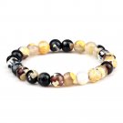 Men Bracelets & Bangles 8mm Natural Tiger Eye Lava Stone Beads Tibetan Model Yellow Fire Agates Men Bracelets & Bangles 8mm Natural Tiger Eye Lava Stone Beads Tibetan Model Yellow Fire Agates