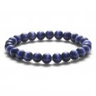 Men Bracelets & Bangles 8mm Natural Tiger Eye Lava Stone Beads Tibetan Model DarkPurple Cat Eye