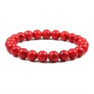 Classic Men Bracelets & Bangles 8mm Natural Tiger Eye Lava Stone Beads Tibetan Model Red Turquoise Classic Men Bracelets & Bangles 8mm Natural Tiger Eye Lava Stone Beads Tibetan Model Red Turquoise