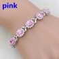 Stylish and Exquisite Water Drop Silver Color Bracelet Women\'s Extended 3 Model Silver