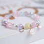 Popcorn Bead Sweet Bracelet For Children Women Cute Cloud Flower Pendant Model 8