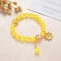 Popcorn Bead Sweet Bracelet For Children Women Cute Cloud Flower Pendant Model 27