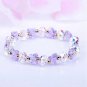 Butterfly Charm Crystal Stretch Beaded Bracelets Elastic Rope Women Temperament Model Style 2