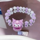 Kawaii Sanrio Crystal Beaded Bracelet Kuromi My Melody Cinnamoroll Bracelet Model A1