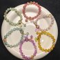 Kawaii Sanrio Crystal Beaded Bracelet Kuromi My Melody Cinnamoroll Bracelet Model A9