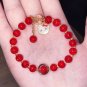 Kawaii Sanrio Crystal Beaded Bracelet Kuromi My Melody Cinnamoroll Bracelet Model A9
