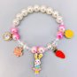 Children Beads Bracelets  Elephant Rabbit Cartoon Pendant Beads Bracelets Model 20